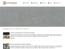 Tablet Screenshot of bangsarsouth.com